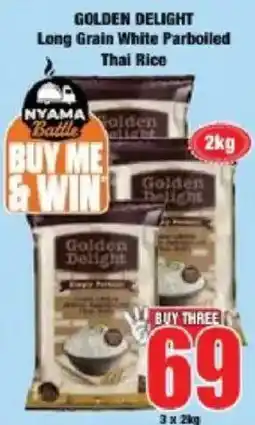 Boxer Golden Delight Long Grain White Parboiled Thai Rice offer