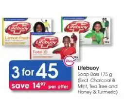 Clicks Lifebuoy Soap Bars offer
