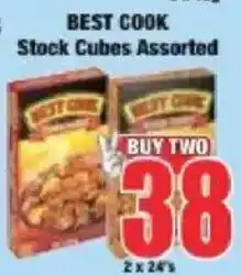 Boxer BEST COOK Stock Cubes Assorted offer