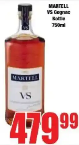Boxer MARTELL VS Cognac offer