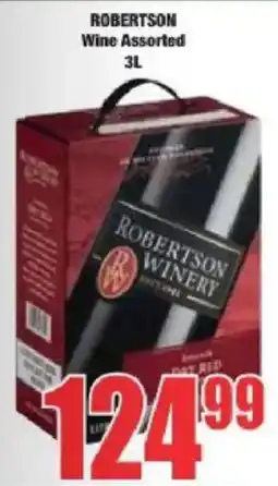 Boxer ROBERTSON Wine Assorted offer