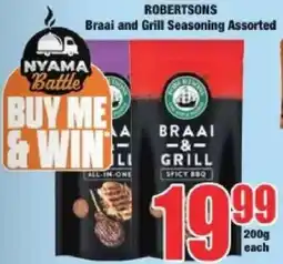 Boxer ROBERTSONS Braai and Grill Seasoning Assorted offer