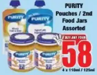 Boxer PURITY Pouches / 2nd Food Jars Assorted offer