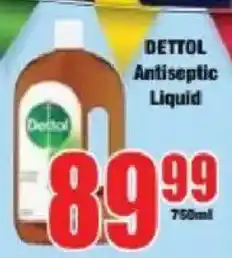 Boxer DETTOL Antiseptic Liquid offer