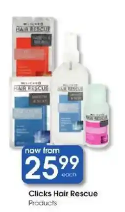 Clicks Clicks Hair Rescue Products offer