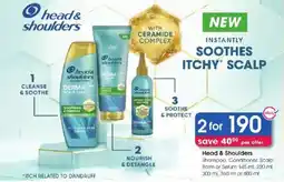 Clicks Head & Shoulders Shampoo, Conditioner, Scalp Balm or Serum offer