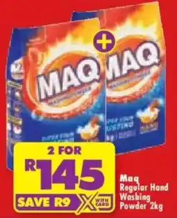 Shoprite Maq Regular Hand Washing Powder offer