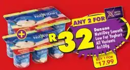 Shoprite Danone NutriDay Smooth Low Fat Yoghurt offer