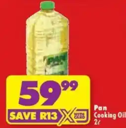 Shoprite Pan Cooking Oil offer