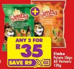 Shoprite Simba Potato Chips offer