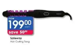 Clicks Safeway Hair Curling Tong offer
