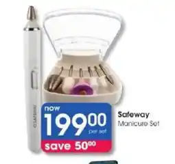 Clicks Safeway Manicure Set offer