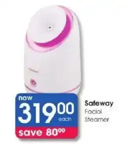 Clicks Safeway Facial Steamer offer