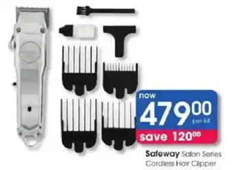 Clicks Safeway Salon Series Cordless Hair Clipper offer