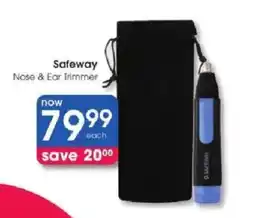 Clicks Safeway Nose & Ear Trimmer offer