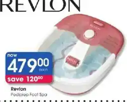 Clicks Revlon Pedilprep Foot Spa offer