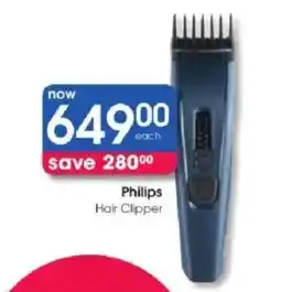 Clicks Philips Hair Clipper offer