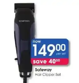 Clicks Safeway Hair Clipper Set offer