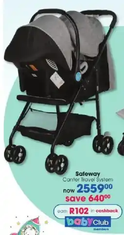 Clicks Safeway Canter Travel System offer