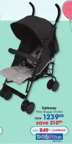 Clicks Safeway Alley Buggy Stroller offer