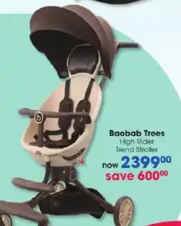 Clicks Baobab Trees High Rider Trend Stroller offer