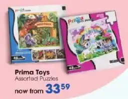 Clicks Prima Toys Assorted Puzzles offer