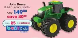 Clicks John Deere Build a Johnny Tractor offer