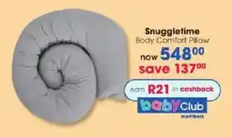 Clicks Snuggletime Body Comfort Pillow offer
