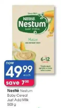Clicks Nestlé Nestum Baby Cereal offer