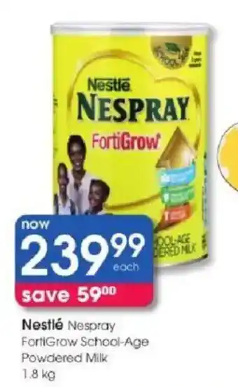 Nestlé Nespray FortiGrow School-Age Powdered Milk
