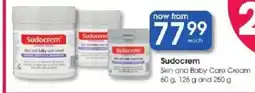 Clicks Sudocrem Skin and Baby Care Cream offer