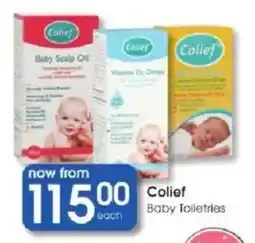 Clicks Colief Baby Toiletries offer