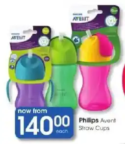 Clicks Philips Avent Straw Cups offer