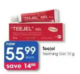 Clicks Teejel Teething Gel offer