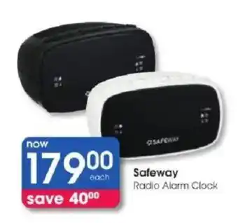 Clicks Safeway Radio Alarm Clock offer