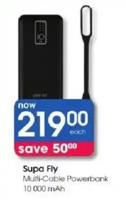 Clicks Supa Fly Multi-Cable Powerbank offer