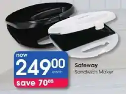 Clicks Safeway Sandwich Maker offer