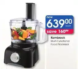 Clicks Kambrook Multi-Functional Food Processor offer