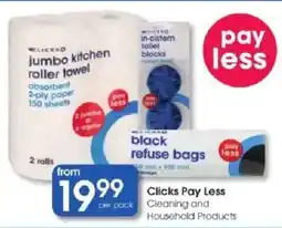 Clicks Clicks jumbo kitchen roller towel offer