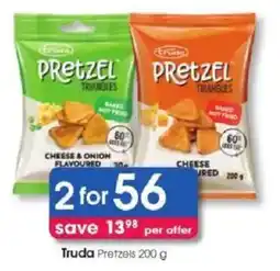 Clicks Truda Pretzels offer