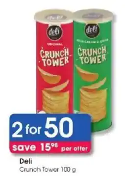 Clicks Deli Crunch Tower offer