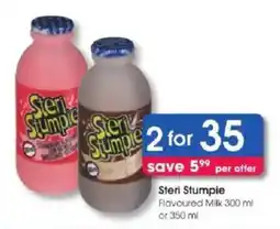 Clicks Steri Stumpie Flavoured Milk offer