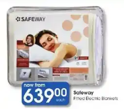 Clicks Safeway Fitted Electric Blankets offer