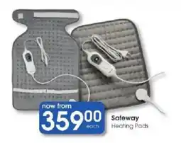 Clicks Safeway Heating Pads offer