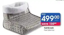 Clicks Kambrook Foot Warmer offer