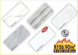 Laduma Hardware catalogue Assorted Marble Tiles offer