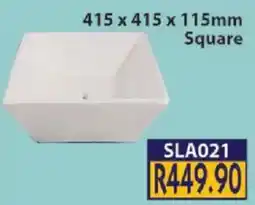 Laduma Hardware catalogue Square Basin SLA021 offer