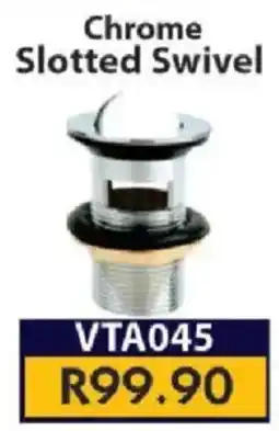 Laduma Hardware catalogue Chrome Slotted Swivel offer