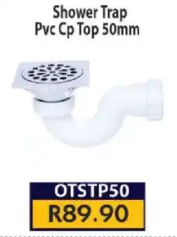 Laduma Hardware catalogue Shower Trap Pvc Cp Top 50mm offer