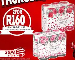Supa Store ANNABELLE CUVEE ROSE/SWEET RED 6X250ml offer